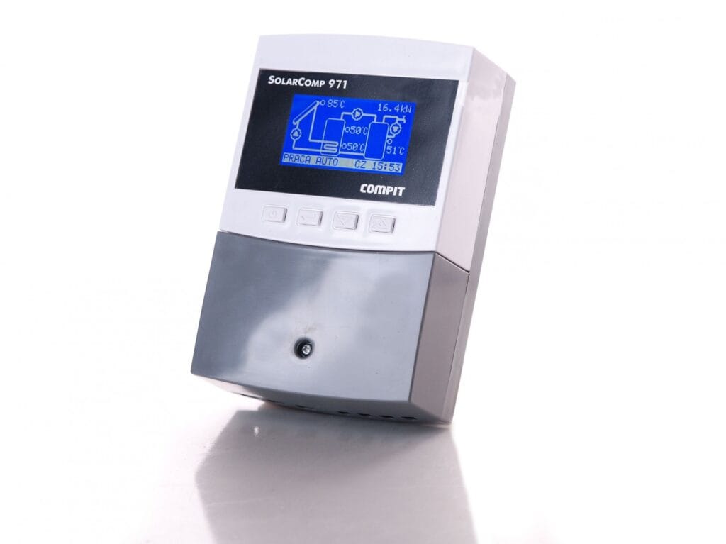 sterownik compit solarcomp 971 – inteligentne sterowanie instalacją solarną