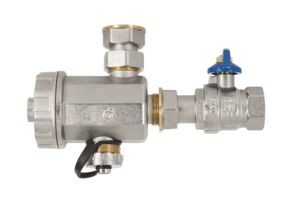 Komplet filtr magnetyczny, separator zanieczyszczeń DN20 (3/4")